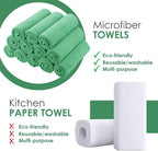 Avalon Towels Microfiber Cleaning Cloths Size 16" x 16", Highly Absorbent - Image 2