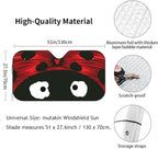 Cute Coccinellidae Car Sun Shade Windshield Sunshade Foldable Front Window - Image 2