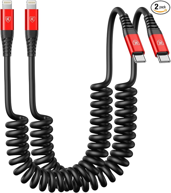 USB C to Lightning Cable by KIYODA