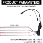 Upgrade Smart USB Dream Color Interior Car LED Strip Light - Image 2