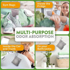 Charcoal Odor Absorber for Strong Odor, Bamboo Charcoal Air Purifying Bag - Image 6