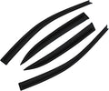 Smoke Window Visors Compatible by GLDIFA