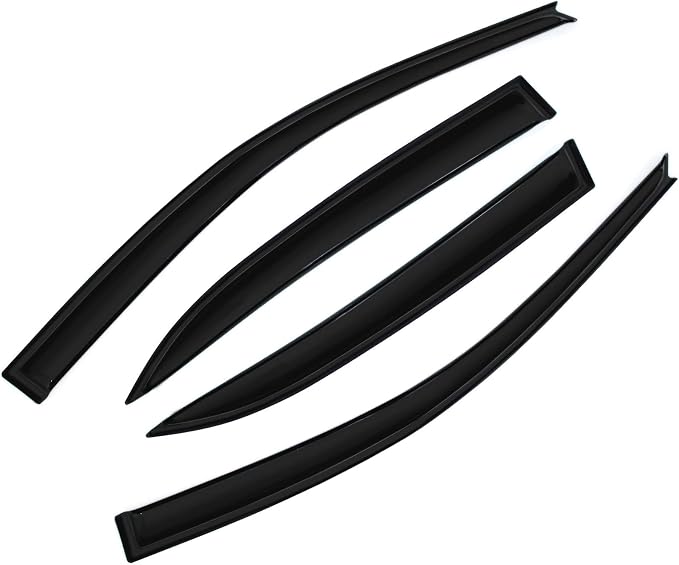 Smoke Window Visors Compatible by GLDIFA