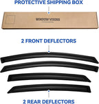 Window Visors Rain Guards for 2013 2014 2015 2016 2017 2018 2019 2020 Ford - Image 5