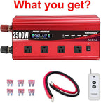 2500W Power Inverter 24V to 110V/120V DC to AC - Image 9