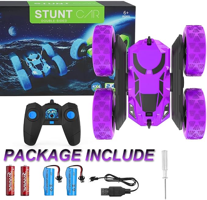 Remote Control Car for Girls, Stunt Rc Car, Princess Toys for Girl 6 7 8 9 - Image 6