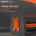 Mobile CNC Tool Storage Cart, CNC Tool Holder Transfer Cart Suitable - Image 5