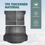 Vanseno Cargo Liner & Backrest Mat Compatible - Image 3