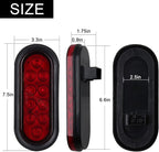 6 Inch Oval LED Trailer Tail Lights 10 LED - Image 4