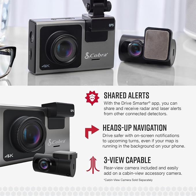 Bundle of Cobra SC 400D Smart Dash Cam - Image 4