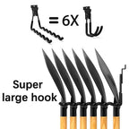 3-H Slatwall Accessories 18 Pack, Slatwall Hooks & Hangers Multi Sizes - Image 3