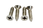 #4 x 3/4" Stainless Flat Head Phillips Wood Screw, 18-8 Stainless Steel Screws - Image 4