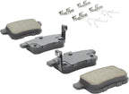 Premium Semi-Metallic Rear Brake Pads Compatible - Image 2