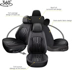YORKNEIC Fit for Hyundai Kona Seat Covers 2018-2025: Leather Waterproof Car - Image 7