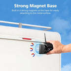 7" Magnetic Solar Wireless Backup Camera, HD 1080P 7" DVR Monitor, RV Camera - Image 3
