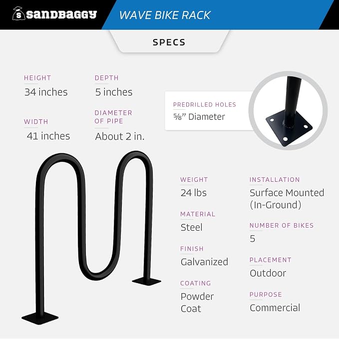 Sandbaggy Commercial Bike Racks - Image 2
