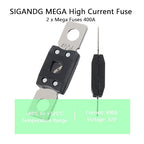 400A MEGA High Current Fuse - 400 Amp Bolt-on Fuse - Image 5