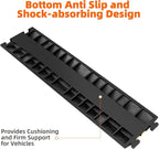 2 Channel 3 Pack Cable Protector Ramp Traffic Wire and Hose Ramp Cord Cover - Image 7