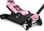 DNA MOTORING Floor Jack 4 Ton Capacity, Fast Lift Low Profile Hydraulic Trolley by DNAMOTORING-Tools