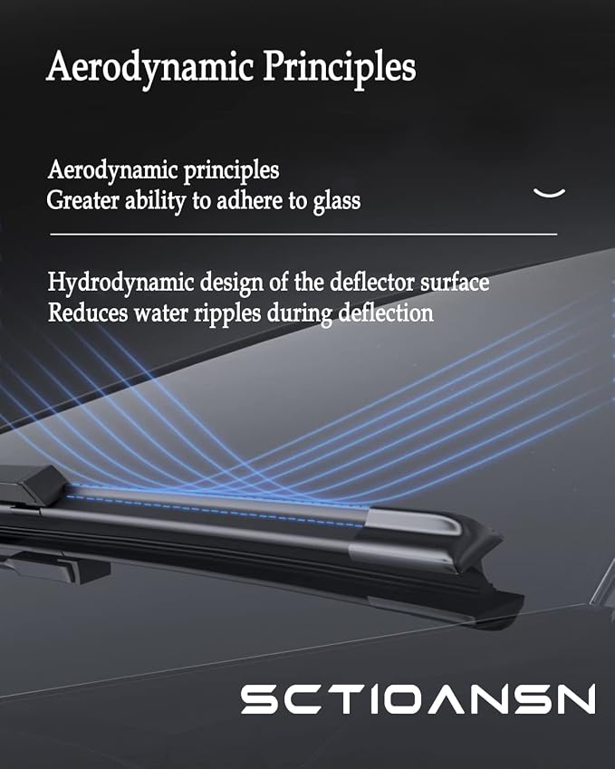 3 Windshield Wipers Set-Mercedes Benz GL 2013-2016, GL450 GL350 GL550 ML - Image 2