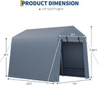 7*12F Outdoor Storage Shed - Image 3