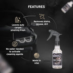 LANE'S Carpet Cleaner Spray- Carpet Cleaner Foam, Removes Odor, Fights Tough - Image 2