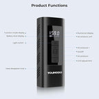 YOUNGDO Tire Inflator Portable Air Compressor, 150 PSI & 6000mAh, Tire Inflator - Image 9