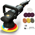 6" Dual Action Buffer Polisher, 1200w polisher, 6 Variable Speed Car Buffer by MOWOXPOWER