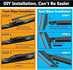 AUTOBOO 24"+20" Windshield Wipers - Image 8