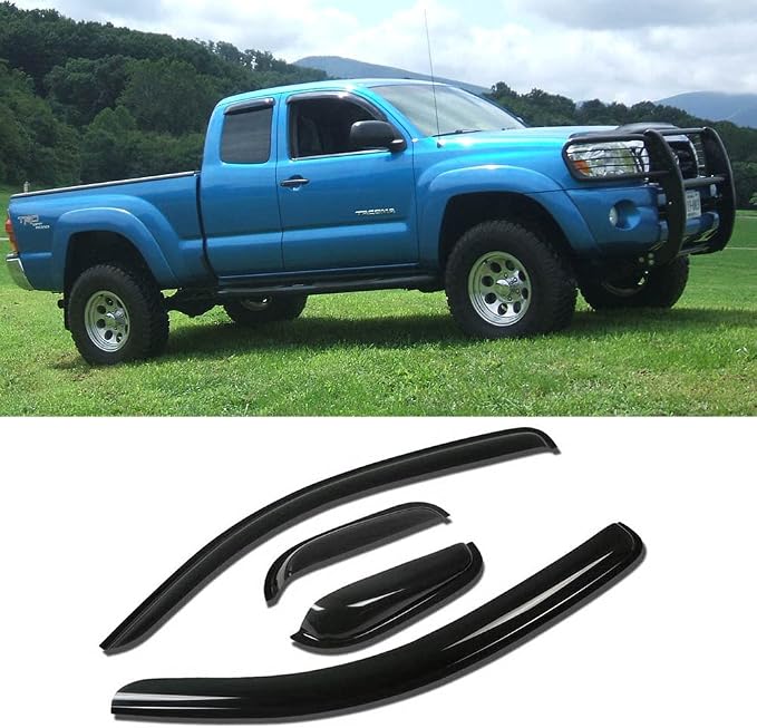 TY4P07 Original Side Window Wind Deflector, Window Visor fit by STARTSHIP