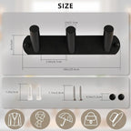 NINETREX Coat Rack Wall Mounted, and Hallway - Image 2