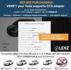 LENZ CCS1 to Tesla EV Charging Adapter – - Image 2