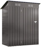 IKERY 5X3 FT Metal Outdoor Storage Shed, Tool Shed - Image 8