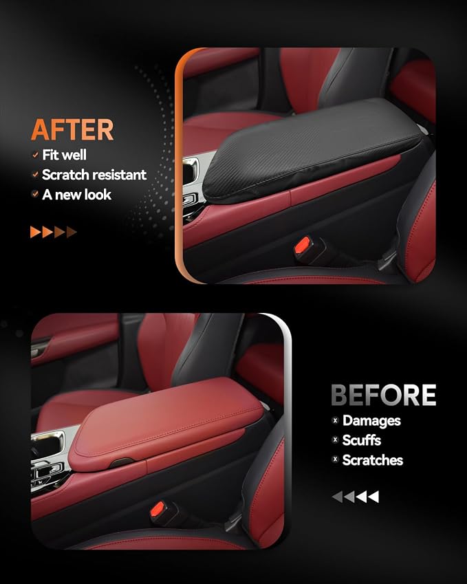 CDEFG for 2022-2025 Lexus NX Center Console Cover Armrest Box Cover for NX 2023 - Image 3