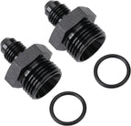 6AN Male Flare to 12AN ORB O-ring Boss Fuel Pump Rail Adapter Fitting Aluminum - Image 4
