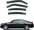 Smoke Side Window Visors Compatible by GLDIFA