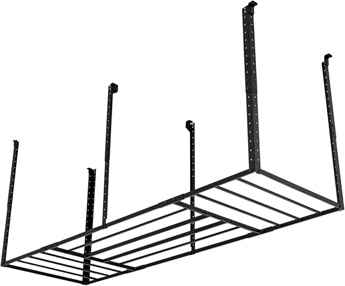 StoreYourBoard 3 x 8 ft Garage Storage Rack, Ceiling Shelf Overhead Organization - Image 7