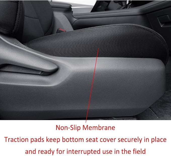 EKR Sienna Seat Covers for 2011-2020 Toyota Sienna L, 7 Seats, 2nd Row Captain - Image 3