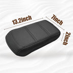 Muslogy for Acadia 2017-2023 Center Console Pad Armrest Cover Vegan Leather - Image 6