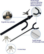 Steering Wheel Lock Anti-Theft car Device Car Wheel Locks Heavy Duty Vehicle - Image 3