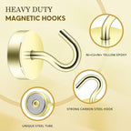 Neosmuk Magnetic Hooks, Cruise Ship Essentials, 40lb+ Heavy Duty Magnetic Hooks - Image 6