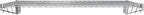 24" x 60" Chrome Wire Wall Mount Shelf - Image 3