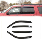 94167 Sunproof Waterproof Side Window Wind Deflector, Window Visor fit - Image 3