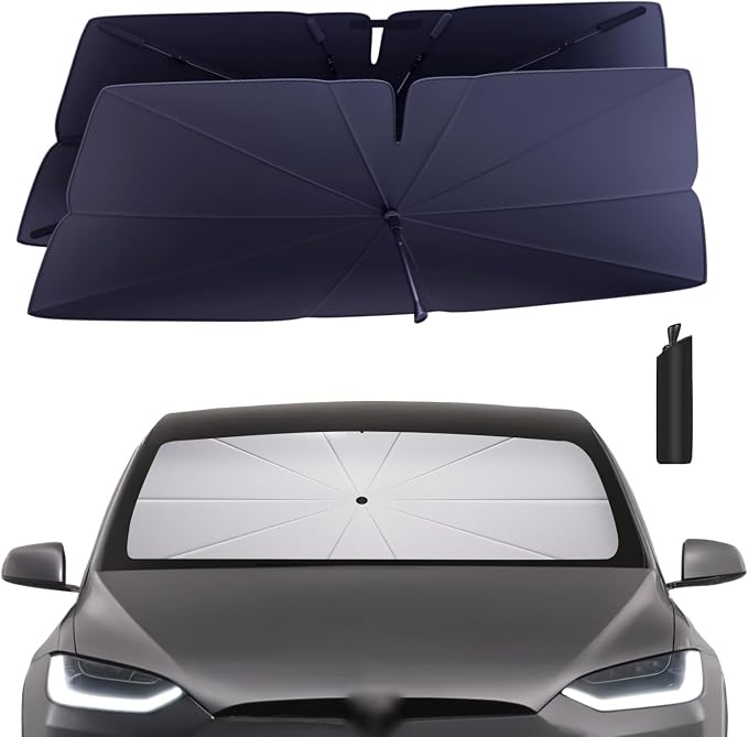 Windshield Sun Shade Umbrella Compatible by HIMUMOY