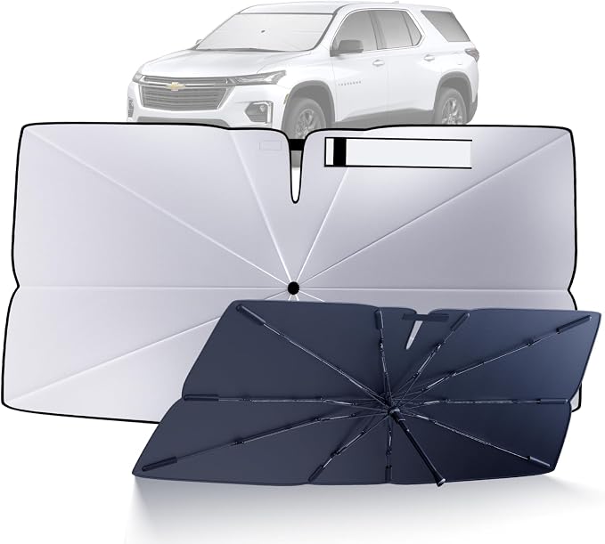 Windshield Sun Shade Umbrella Compatible by HIMUMOY