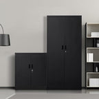 Metal Storage Cabinet, 36.2" H Locking Storage Cabinet - Image 7
