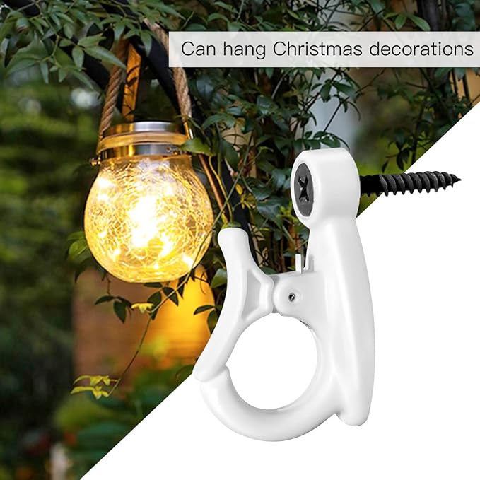 Light Hanger Hooks, String Light Hooks, Screw-in Hooks - Image 4