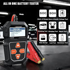 KONNWEI KW208 Car Battery Tester 12V. 100-2000 CCA Load Tester. Automotive - Image 3