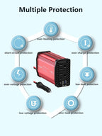 ALLWEI 300W Car Power Inverter - Image 6