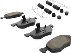 Premium Semi-Metallic Front Brake Pads Compatible - Image 2